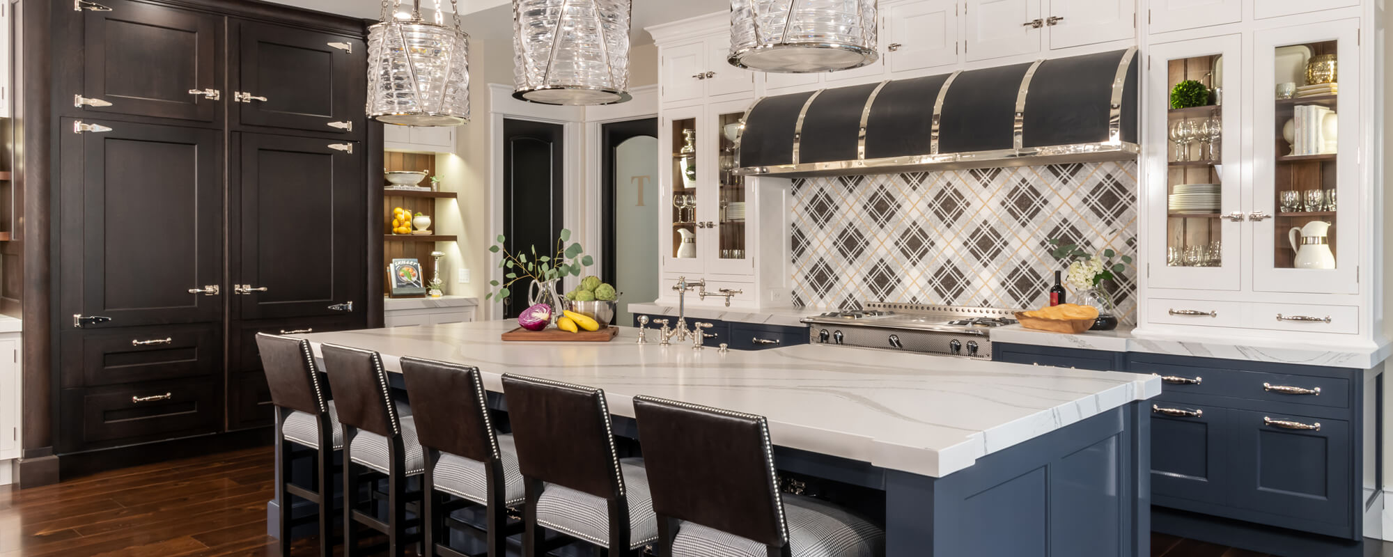 custom home kitchen design in st louis