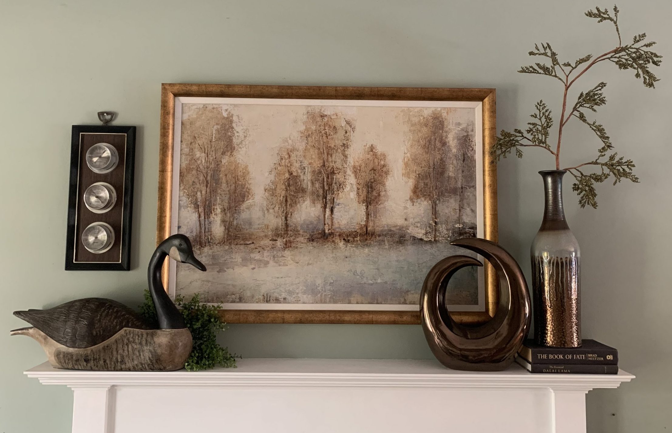 asymmetrical mantle accessories 