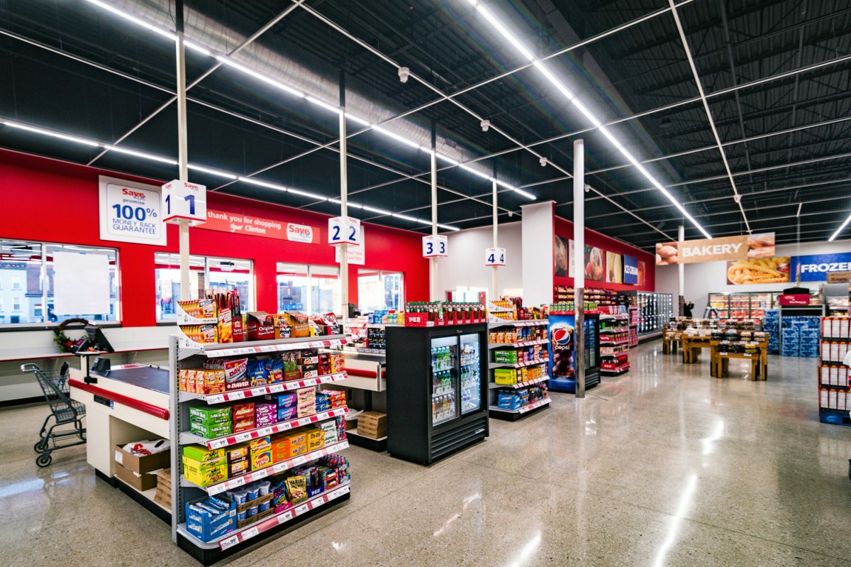 Save A Lot Grocery Store Commercial Architecture And Design