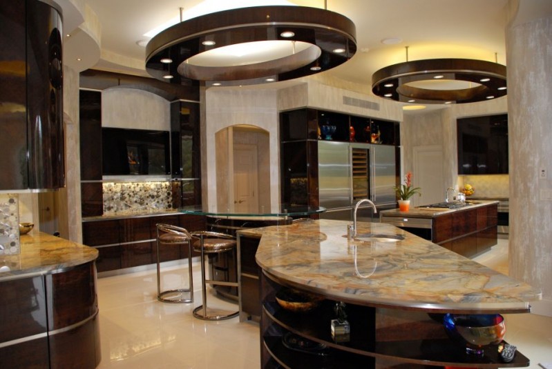 custom contemporary kitchen