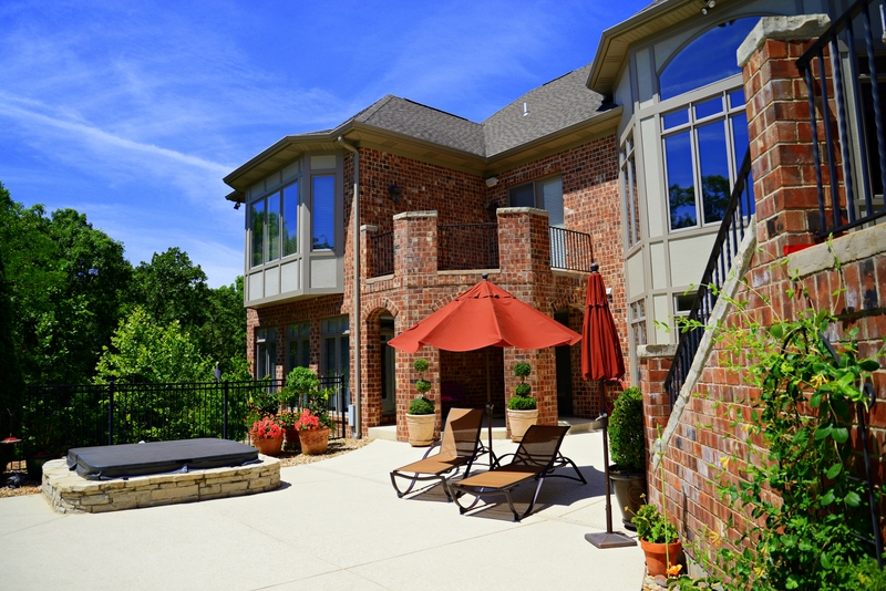 Sunset Hills Outdoor Addition Expanded Pool Deck