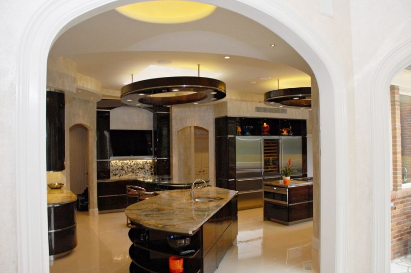 round kitchen hanging light fixtures