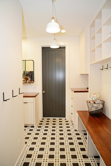 Laurel Farmhouse Mudroom Design