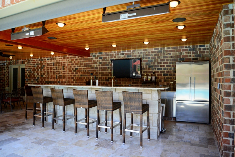 Sunset Hills Outdoor Addition Custom Bar