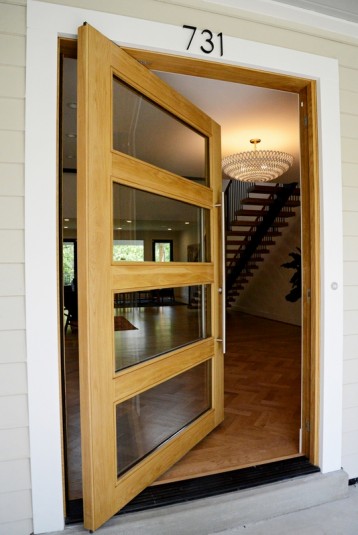 Laurel Farmhouse Front Entrance