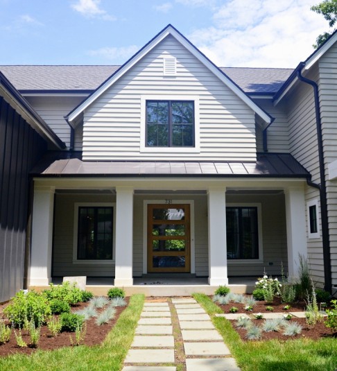 Laurel Farmhouse Front Entrance