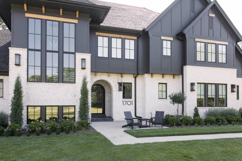 architecture detail contemporary tudor revival home design