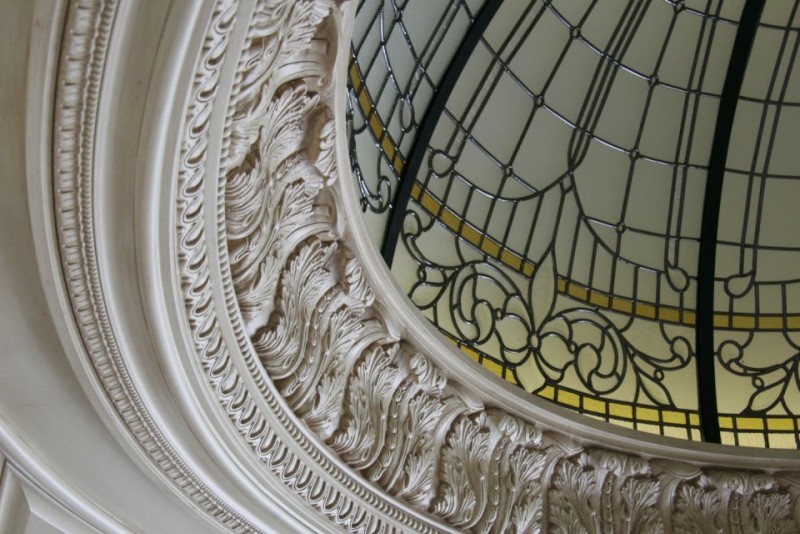 Custom Glass Dome Trim - Monticello