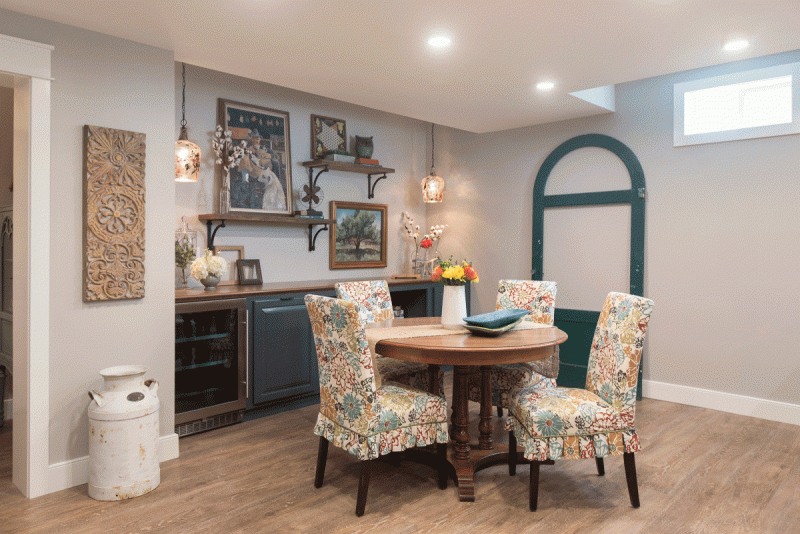Eclectic Lower Level