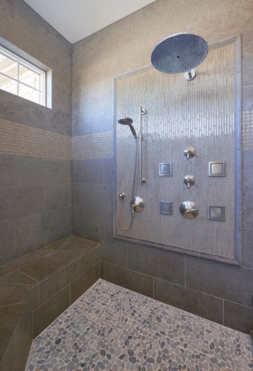 Shower Design in Master Bathroom