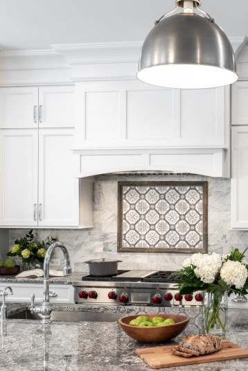 countertops and range design