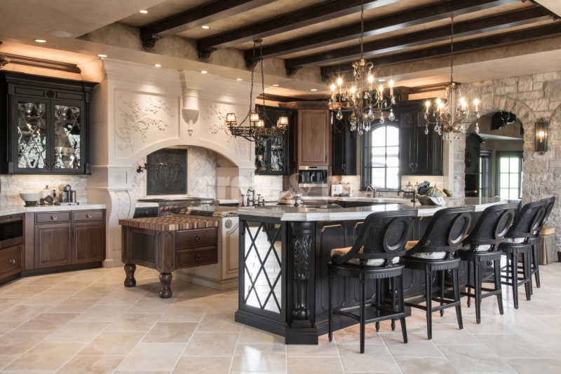 Custom home kitchen