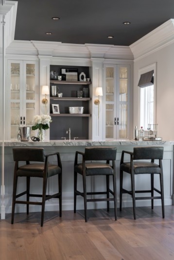 custom home bar lounge design