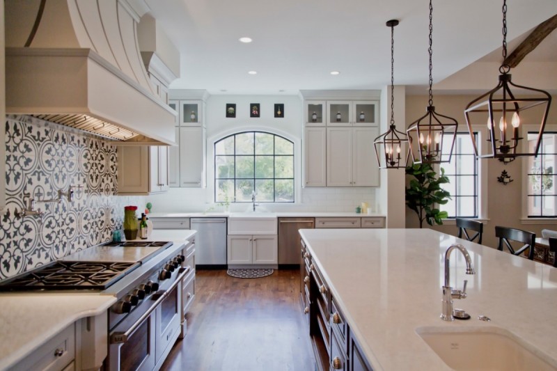 custom kitchen design of st louis home