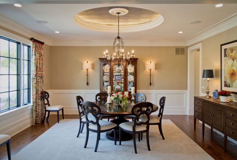 Custom formal dining room design