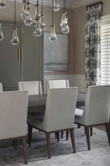formal dining lighting selection