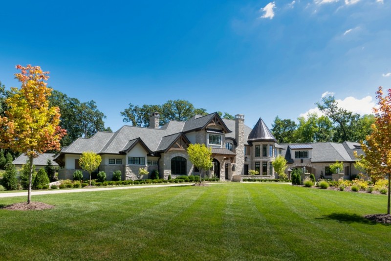 french country home design in st louis mo