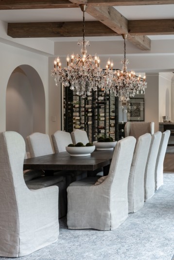 french country dining room design