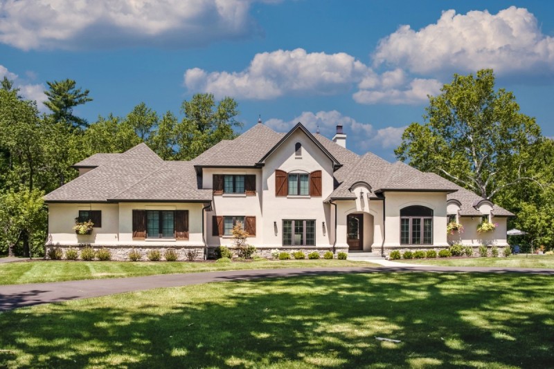 french country home design architecture