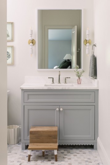 french country kids bath design