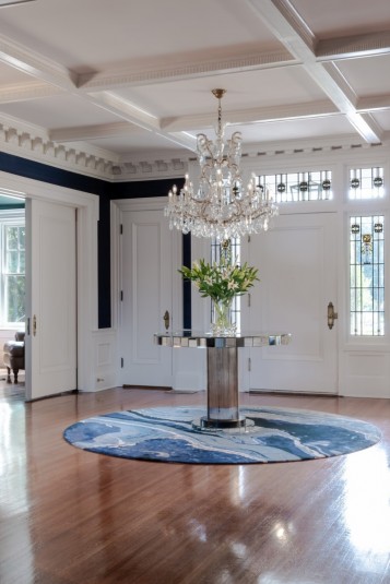 historic home foyer design