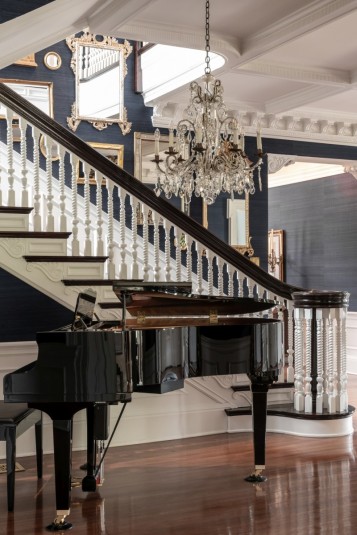 historic home foyer staircase design