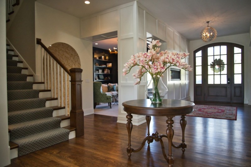 interior design of custom home
