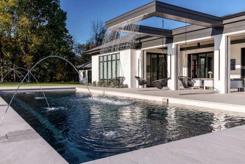 lanai waterfall home design
