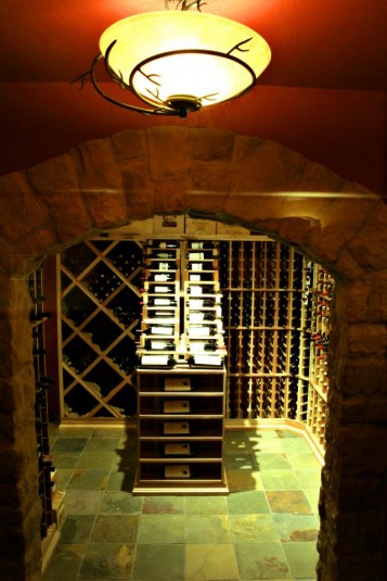 Wine Cellar Reception - Oak Springs 