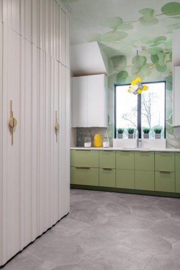 modern mudroom laundry interior design