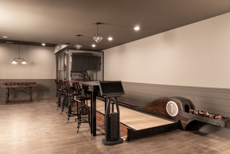 new home compact bowling alley