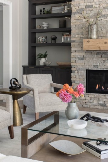 relaxing color palette living space