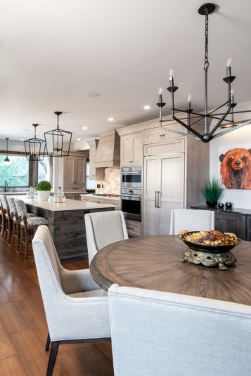 Interior design and selections for kitchen