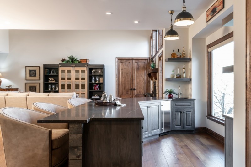 Interior design of villa in missouri