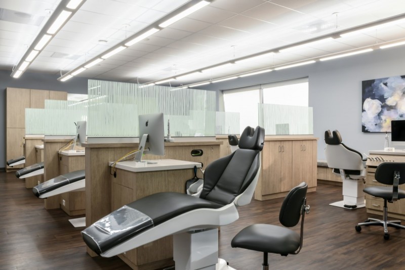 Bankhead Orthodontics dental office interior design