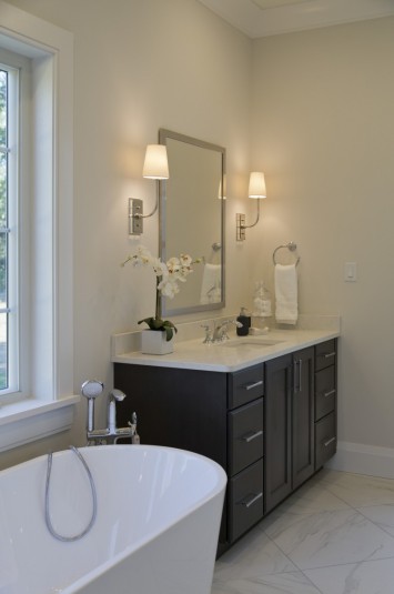 Bathroom tub and plumbing fixture selection