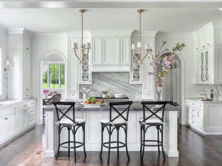 kitchen design of georgian architecture style home